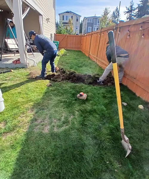Custom Paver Patio & Synthetic Turf Installation in Seattle 